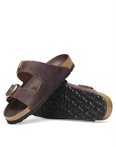 Birkenstock - Arizona Big Buckle Oiled Leather Sandal - Habana